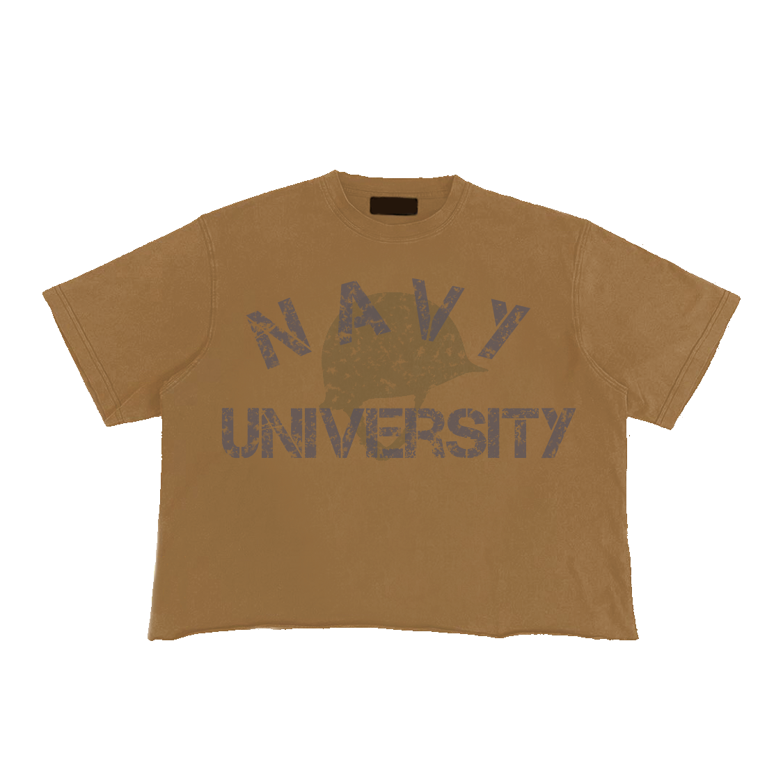 navy university tee